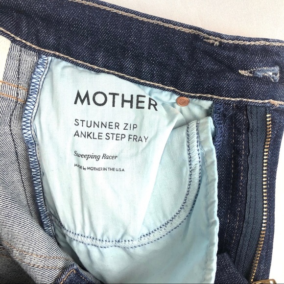 MOTHER Stunner Zip Ankle Step Fray Jeans - Picture 16 of 16